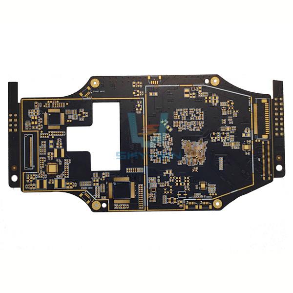 Black Soldermask ENIG Communication PCB Assembly HASL Customized Service