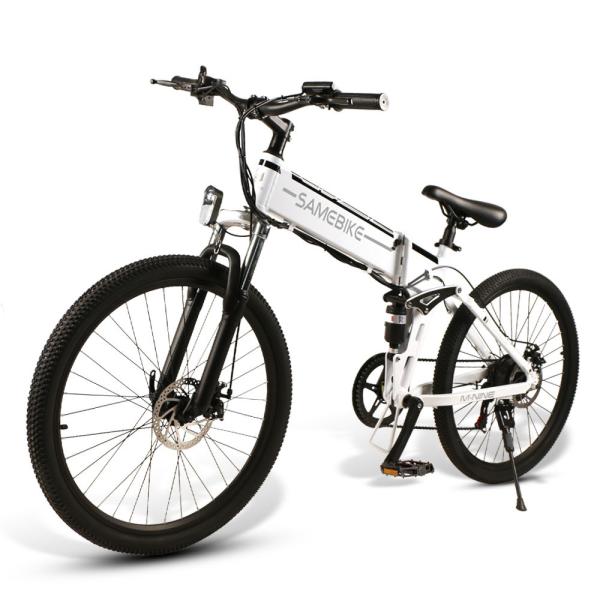 Portable Samebike Lo26 Moped Electric Bike With 30-50Nm Torque