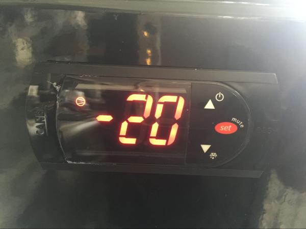 40L commercial refrigerator ice cream display freezer SD40B with customized design