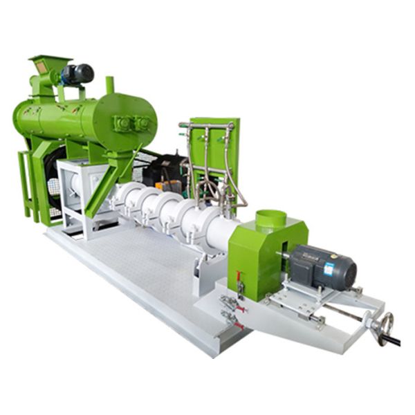 DSP Wet Type Fish Feed Extruder Floating Fish Feed Pellet Machine Low Noise