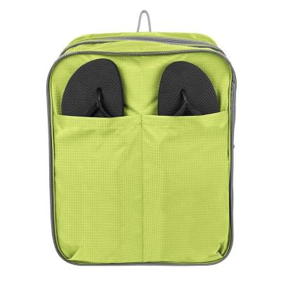 Ripstop Packing Shoe Storage Bag Machine Washable Smooth Zipper Foldable