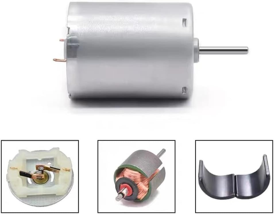 RK-370CA-15320 24 mm moteur à courant continu 12V 6000RPM-6300RPM pour roue sous vide