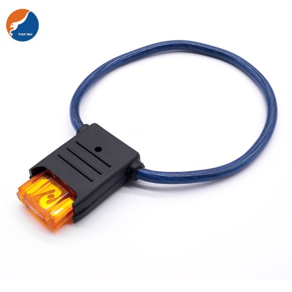 Atm Mini Fuse Holder Waterproof Medium Mini Micro3 Micro2 Fuse Adapter with Cable Micro Blade Fuses with Breakout Wires