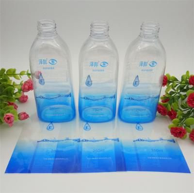 Customized Size Shrink Film Labels Vivid Gravure Printing Up To 13 Colors