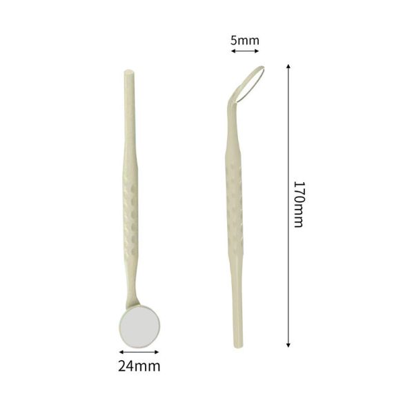 Disposable Medical Dental Device Concave Mouth Mirror Anti Fog