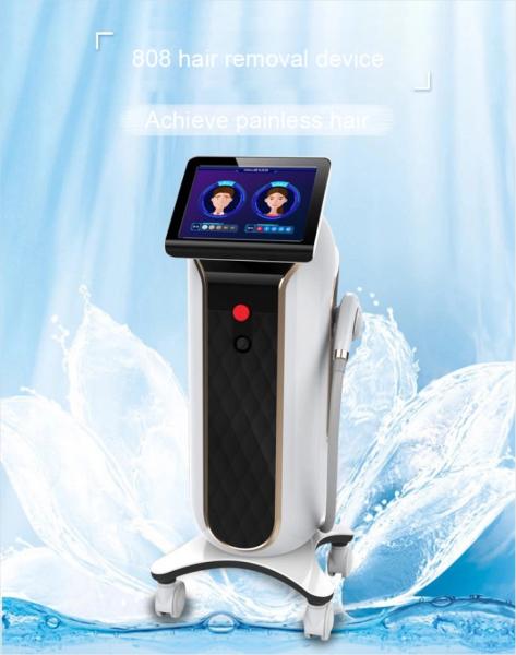 remoção do cabelo do laser do diodo de 1500W 808nm, laser permanente indolor do Alexandrite 755nm
