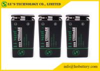 Bateria Limno2 CR9V 1200mAh 9.0V descartável do dióxido do manganês