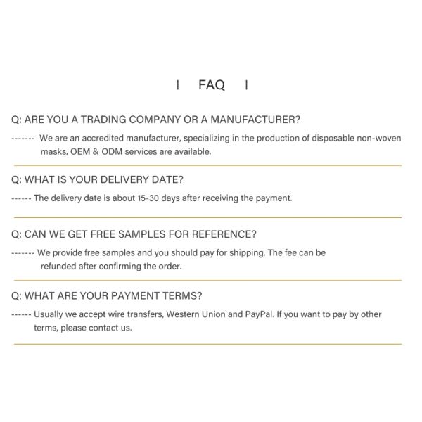 Sterilized Surgical Non Woven 3 Ply Disposable Face Mask