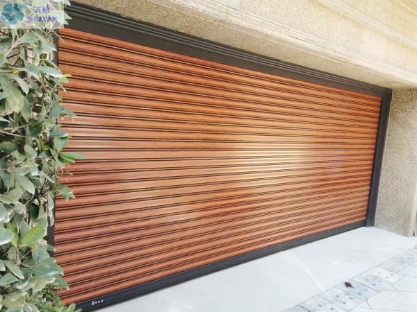 Modern Designed Electrical Aluminum Rolling Shutter Door For House / Office Buildings / Garage / Shop / Mall