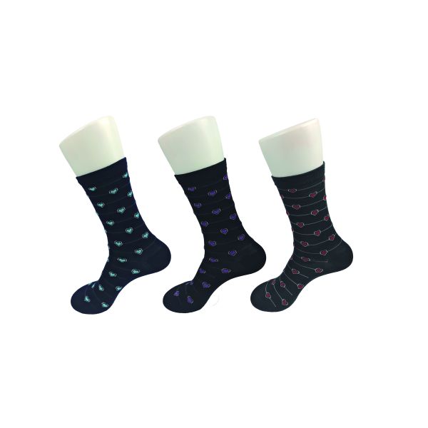 Snagging Resistance Diabetic Friendly Socks With Polyester / Spandex / Nylon