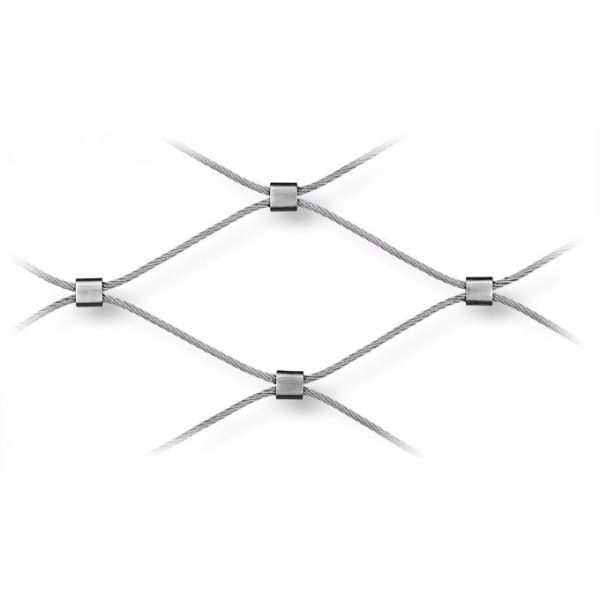 Покрашенная сетка SUS304 Inox Webnet 7X19 зоопарка нержавеющей стали высокопрочное