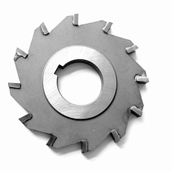 100 × 8×32mm Arbor Hole Side Milling Cutter 12 Tooth Carbide Tipped Circular Saw Blade Cutter