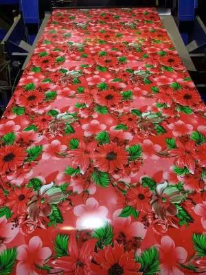 3D Surface Hot Dipped Prepainted Galvanized Steel Coil Flower Painted PPGL