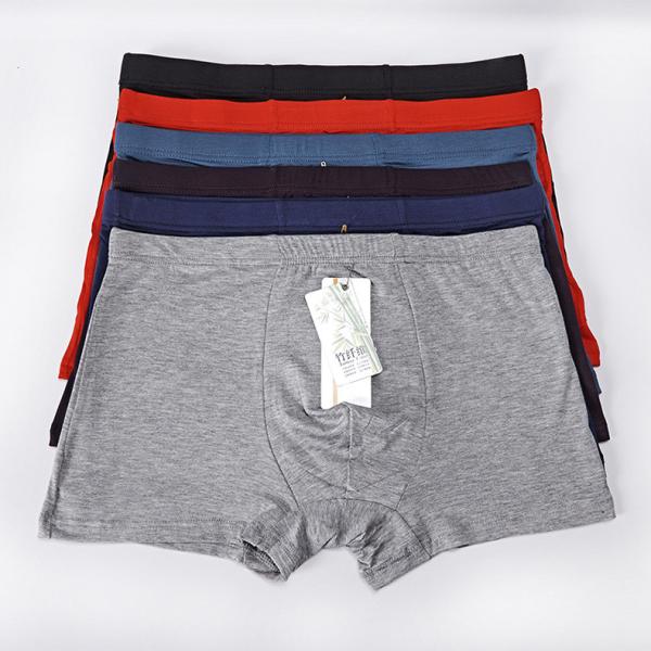 Sustainable Adults Mens Boxer Shorts Seamless Plus Size Bamboo Fabric Shorts