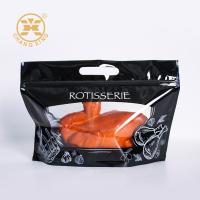 Saco de frango assado à prova de gordura, microondas quentes, anti-nevoeiro, saco de apoio com fecho.