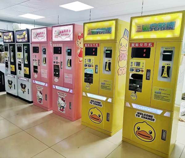 Fábrica Grátis Câmbio de Moedas Para Venda ATM Moeda Banco Token Dispenser Moeda máquina de troca Para Venda