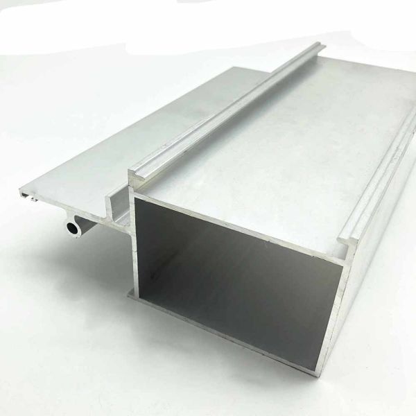 Curtain Wall Architectural Aluminium Profiles Silver Color T3