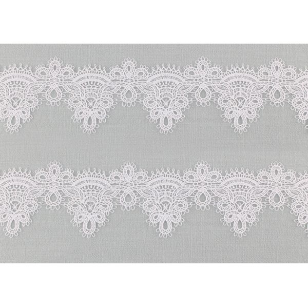 шнурок полиэстера шнурка ширины 6км расстворимый в воде для азо одежды освобождает