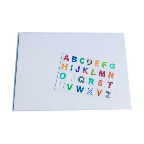 Magnetic Alphabets And Numbers TPE Static Letters And Numbers Stickers No Glue Non Toxic Eco Friendly Durable Educational Tools