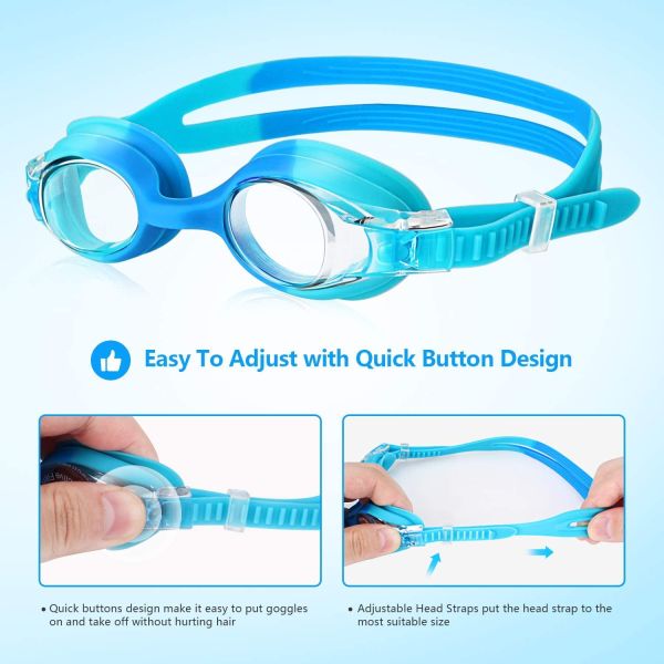 Opinión amplia ULTRAVIOLETA anti de los vidrios del rasguño que nada anti azul para el niño