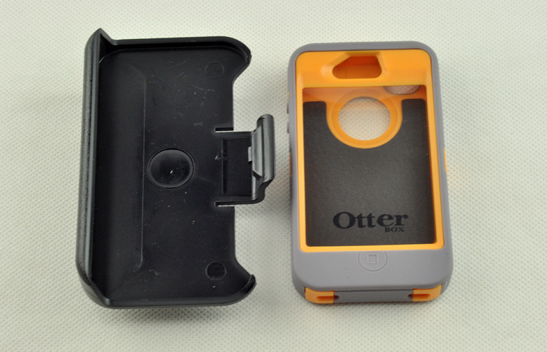 Outerbox Hard 3-Layer Cell Phone TPU Case For Iphone 4s