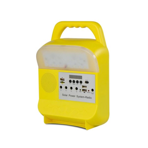 8000mAH 15W 6V Off Grid Solar Light Kits TUV Hiking Fishing Solar Light