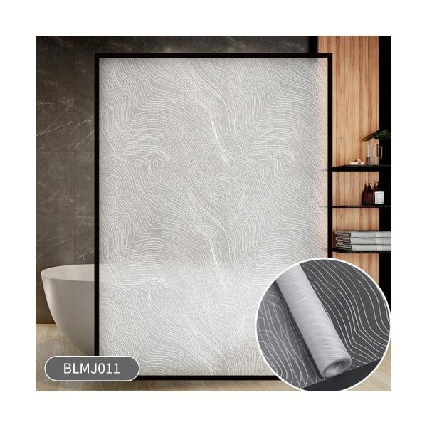 Decorative Privacy Window Film for Balcony Bathroom Kitchen Living Room Bedroom Sliding Doors Sunscreen and Opaque Effect