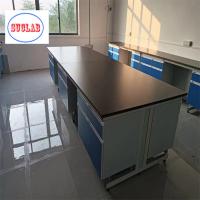 Meubles de laboratoire de laboratoire en acier et bois de chimie Malaisie DTC105 DEG Charnières résistantes au feu pour les opérations de sécurité