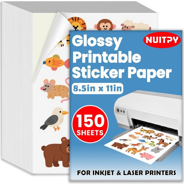 Removable A4 Label Stickers - No Residue Labels / Temporary Identification Repositionable