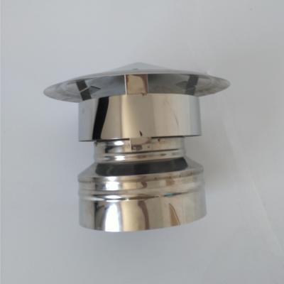 Diameter 100mm Stainless Steel Shield Chimney Flue Rain Caps For Chimney System