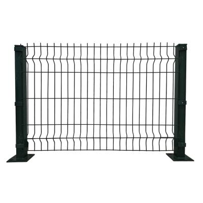 V Prism Shape 3D Fence Panel Rodent Proof Good Rot Resistance Convenient Installation
