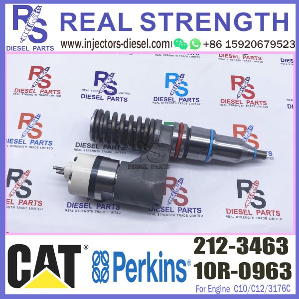 Инжектор C10 C12 3176 двигателя дизеля инжектор топлива 2123463 3196 коллекторов системы впрыска топлива 212-3463 для частей гусеницы запасных