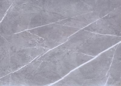 Filme do PVC de Grey Marble High Gloss para o painel de parede do MDF
