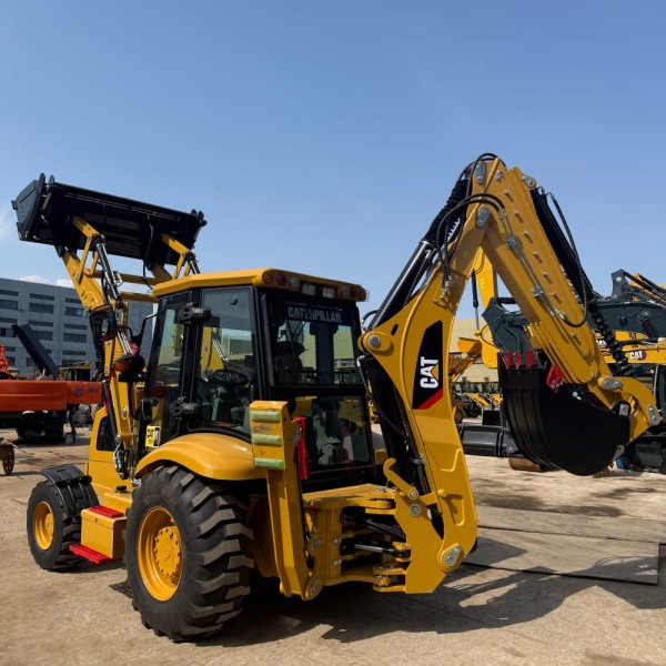  420F TLB Used Compact Wheel Loader Backhoe Hydraulic Repossessed Earthmoving Equipment