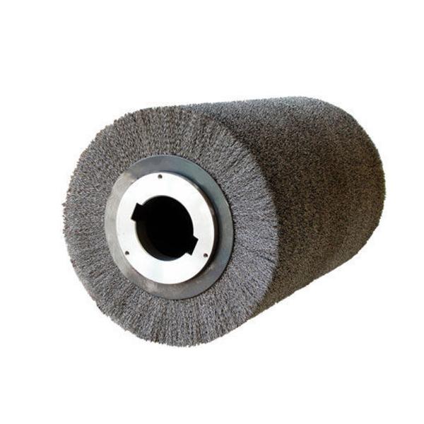 Grinding Industrial Polishing Brushes , Lightweight Cylinder Cleaning Brush