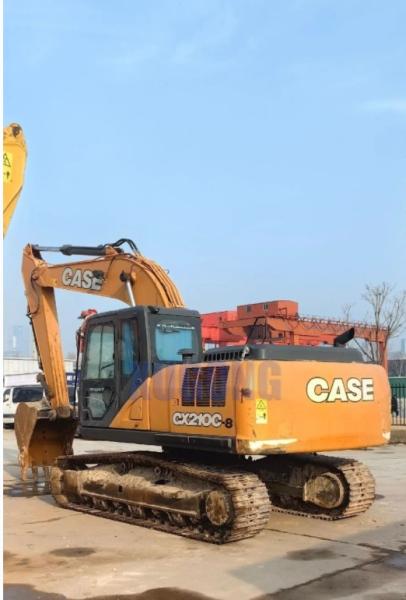 CASE.CX210C Mini excavadora de segunda mano con capacidad de cubo 0,5-1,1 M3