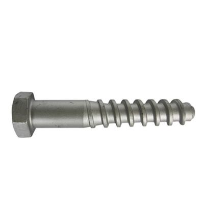 Os prendedores da trilha de estrada de ferro Ss25, encantam o OEM de Spike Carbon Steel Material do parafuso do trilho