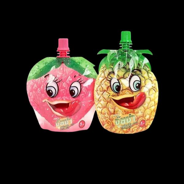 BPA Free Safe Stand Up Drink Pouches Drink Pouch Packaging For Baby