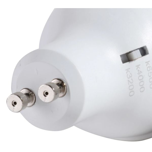 Spotlights Item Type 120D 6W Switchable Multi CCT Dimmable GU10 LED Bulbs with 80 CRI