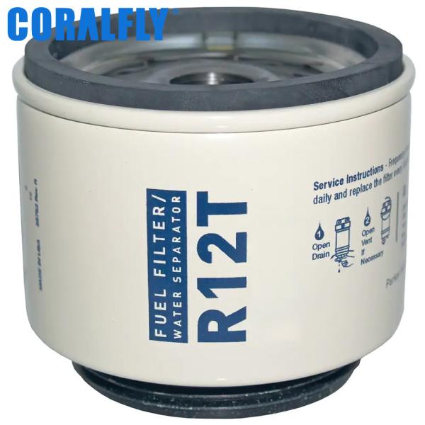 Filtro do separador de água do combustível de Racor R12t 13 mícrons