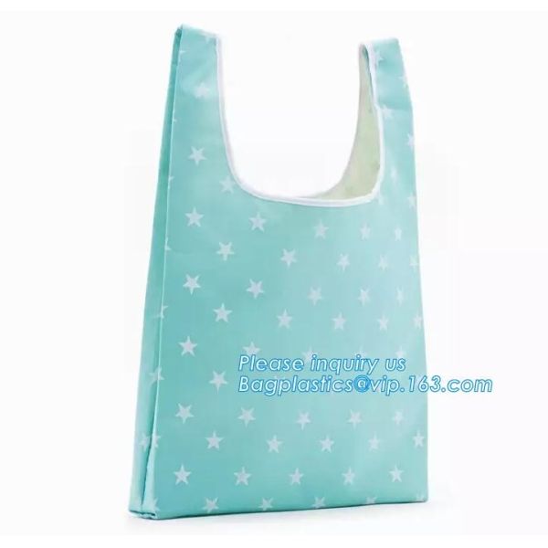 reusable polyester foldable shopping bag pattern eco fruit shape zipper foldable tote bag,production polyester polyester