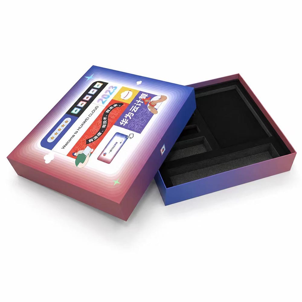 Multi Compartment Insert Lid and Base Boxes Premium Rigid Gift Presentation