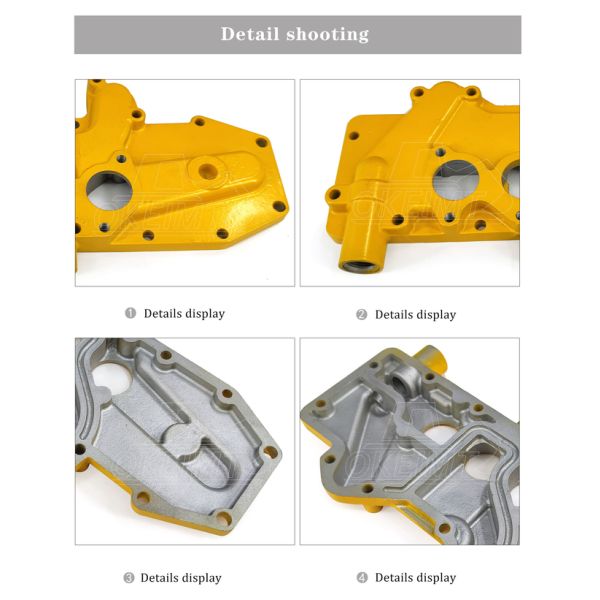 Крышка маслянного охладителя конкурентоспособной цены высокой эффективности автоматическая для CATE C7