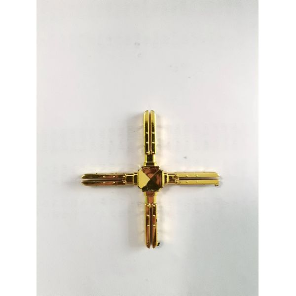 Easy Install Aluminium Sliding Window Flower Connector for Door and Window Decoration