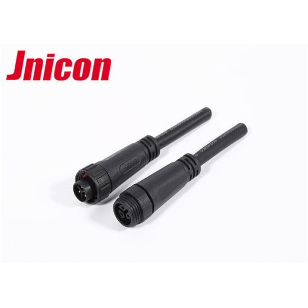 Оборудование СИД Пин женщины 3 на открытом воздухе пластикового соединителя штепсельной вилки доказательства погоды мужское