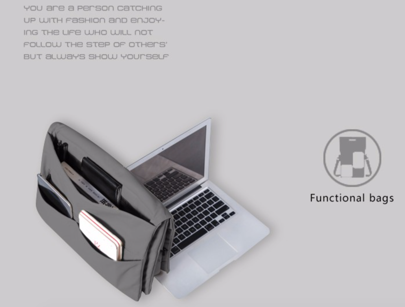 A luva do portátil do computador da lona do algodão ensaca a grande capacidade 150T