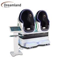 Dreamland 9D VR fauteuil à œufs 2 places VR réalité virtuelle VR équipement de cinéma pour VR parc d'attractions