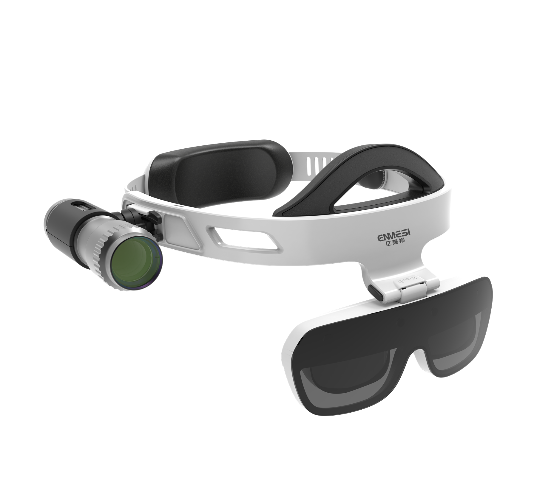 1920 * 1080 * 2 RGB 50CM - 300M IP67 Impermeable anteojos de visión nocturna para la caza