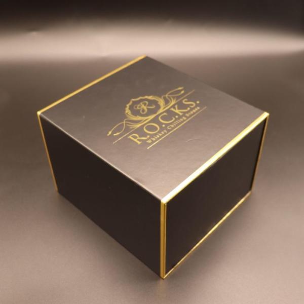 Greyboard C1S Luxury Gift Box Packaging Used For Whiskey Chilling Stones