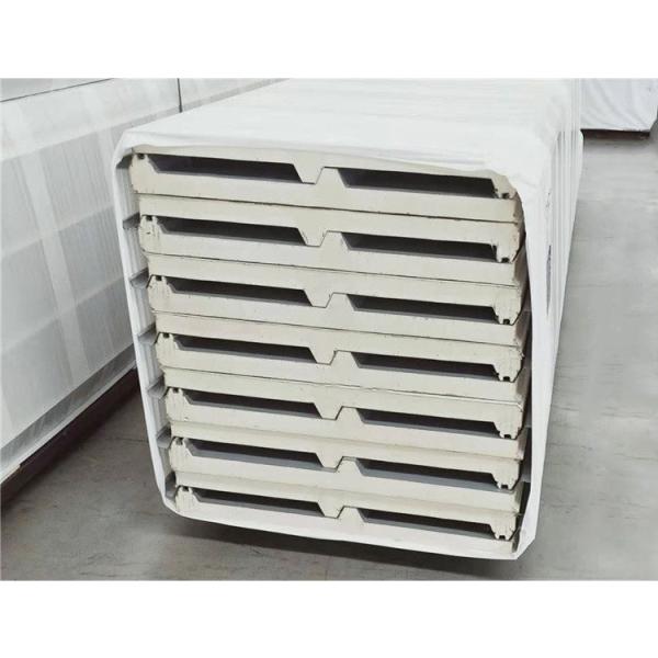 Container Office PPGI Polyurethane PPGI Chapas de telhado isoladas para telhados de estacionamento de automóveis